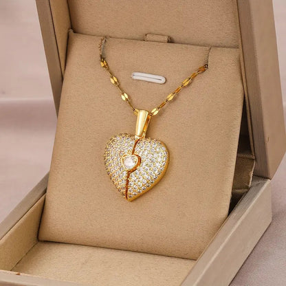 Diamond Heart Necklace